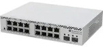 Mikrotik CSS318-16G-2S+IN, Managed, Gigabit Ethernet (10/100/1000), Rack-Einbau -