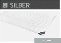Spessarttraum Faserdecke Silber F&uuml;llung: 100% Polyester Bezug: 100% Baumwolle