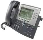 Cisco IP Phone CP-7962G Telefon, Rufnummernanzeige, Freisprechfunktion, Ethernet -