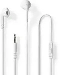 Nedis Kopfh&ouml;rer mit Kabel - 3.5 mm - Kabell&auml;nge: 1.20 m - Eingebautes Mikro -