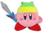 Kirby Pl&uuml;schfigur Kirby mit Schwert 12 cm