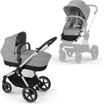 Cybex EOS Lux Kinderwagen (2-in-1 Kinderwagen), Cybex Kinderwagen Gestell:Silver,