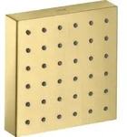 hansgrohe Fertigmontageset Axor Starck UP-Brausemodul, 120x120mm, brushed brass -
