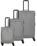 Travelite UMBRIA Trolley 4w Lexp/Mexp/p, Smoky Grey - Grau