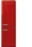 SMEG FAB32RRD6 K&uuml;hl-/Gefrierkombination Rechtsanschlag Rot 50s Style, - Rot