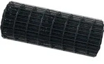vidaXL Eurozaun 0,4 x 10 m PVC-beschichtetes Eisen Grau - Grau