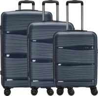 d&n Travel Line 4300 4 Rollen Kofferset 3-teilig