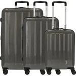 CHECK.IN London 2.0 Trolley-Set 3tlg. (carbon schwarz) - Schwarz
