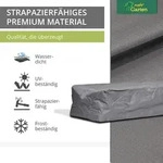 Premium Schutzh&uuml;lle Gartenliege, Gr&ouml;&szlig;e:225 x 85 x 40 cm - Schwarz