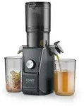 CASO Juice Fit - Slow Juicer, Sanftes und schonendes Entsaften dank niedriger Um -