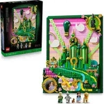 LEGO Wicked Emerald City Wandkunst - 3D-Bauset f&uuml;r Erwachsene &ndash;...