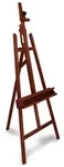Artina Staffelei Holz Gro&szlig; Barcelona bis 120cm - 225cm verstellbar -...
