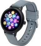 Atlanta Fitness Tracker/ Smartwatch mit Wechselarmband schwarz/grau - Schwarz