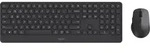 Rapoo 9390M, Volle Gr&ouml;&szlig;e (100%), Kabellos, Bluetooth, QWERTY, Dunkles Grau, Maus