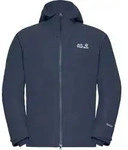 Jack Wolfskin Herren Icecape 2L Daunenjacke midnight sky M - Dunkelblau - M