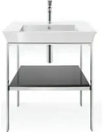 DURAVIT WT45400H1H1 Metallkonsole bodenst. White Tulip