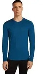 Icebreaker Merino 200 Oasis Crewe Langarm-baselayer Blau XL Mann Blau XL - Blau - XL