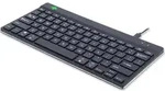 R-Go Tools Ergonomische Tastatur R-Go Compact Break, kompakte Tastatur mit
