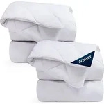 Blumtal Winterdecke 135x200 cm im 2er Set - extra dicke Winter Decke - Steppdecke