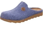 Rohde Herren Pantoffel Hausschuh Softfilz Foggia-H 7100, Gr&ouml;&szlig;e:41 EU, Farbe:Blau -