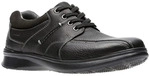 Clarks Herren Cotrell Walk Oxford, Schwarzes &Ouml;liges Leder, 39.5 EU - 39,5