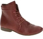 Think GUAD 2 Damen Stiefeletten - elegante Stiefelette rot Elegant NEU - Rot -...