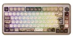 Akko MU02 75% Wooden Mechanical Gaming Keyboard VIA ISO-DE RGB Hot Swap...