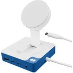 HyperDrive Flex MagCharge USB-C Hub Blu - Blau