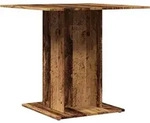vidaXL Esstisch Altholz-Optik 80x80x75 cm Holzwerkstoff - Braun