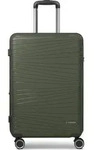 Franky Dallas 3.0 4 Rollen Trolley M 65 cm mit Dehnfalte - Gr&uuml;n