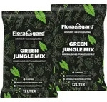 Floragard Green Jungle Mix 2 x 12 L, mineralisches Pflanzensubstrat,...