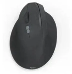 Hama Vertikalmaus EWM-500L, 7 Tasten, Funk, schwarz - Schwarz