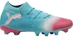 Puma FUTURE 8 MATCH RE-CHARGE HERO BLUE-PUMA WHITE-SUNSET PI 44 - Rosa/Wei&szlig;/Gr&uuml;n -
