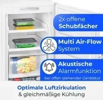 Bomann&reg; Gefrierschrank Nofrost | | 171cm | Tiefk&uuml;hlschrank | MultiAirflow |...