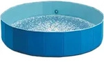 INTEX 48400NP - faltbarer Hundepool (blau, 152x30cm) Pool f&uuml;r Hunde mit Ablaufventil