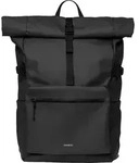 Sandqvist Stream Rolltop - Rucksack 16" 67 cm (black) - Schwarz