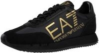 EA7 Turnschuhe mit gro&szlig;em Logo, Schwarz 44.5 EU