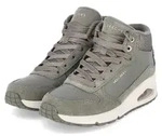 Skechers Damen Sneaker UNO- STACRE SHINE Gr&uuml;n Leder und Synthetik Gr&ouml;&szlig;e: 35 -