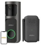 Imou Doorbell 2S Kit, Schwarz, Haus, Wand, MicroSD (TransFlash), 512 GB, H.265 -