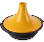 PEUGEOT Tagine ATLAS 30cm Safrangelb Dampfgarer Aluminium Keramik Induktion