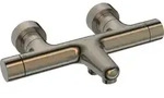 HANSA HANSAPRISMA Wannenf&uuml;ll- und Brausebatterie, Ausladung 180mm, feststehender