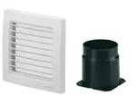 MAICO Zweitraumabsaugung ER-ZR zur Kombination mit Ventilatoreinsatz ER - Wei&szlig;