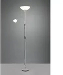 TRIO ERZWO, Titan, Wei&szlig;, Universal, Metall, Kunststoff, IP20, E14, 100 W -