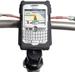 Delta Smartphone Holder Smart Phone Caddy Fahrradhandyhalterung - Schwarz