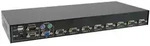 LevelOne KVM-3208 8-Port PS/2-USB VGA KVM - Schwarz