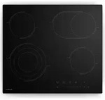 Klarstein Glaskeramikkochfeld - 60 cm, 4-Zonen, 6700 W, Touch-Slider, Timer &