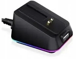 ENDORFY Station Dockingf&uuml;r Maus Mouse Dock, Beleuchtung RGB - Schwarz