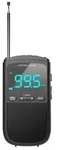 Camry | Tragbares Miniradio | CR 1905 | Weckfunktion | Schwarz - Transparent