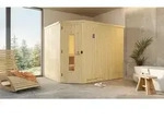 weka Elementsauna VARBERG Gr. 4 Sparset 7,5 kW BioS inkl. digitaler Steuerung,