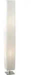 Globo Lighting Stehleuchte Metall verchromt, 2x E27 - Silber